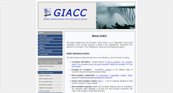 Desktop Screenshot of giaccentre.org