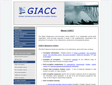 Tablet Screenshot of giaccentre.org